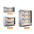 Hot Sale Commercial Pizza Bakery Bread Equipment Stainless Steel two Layer Stone Electric Oven